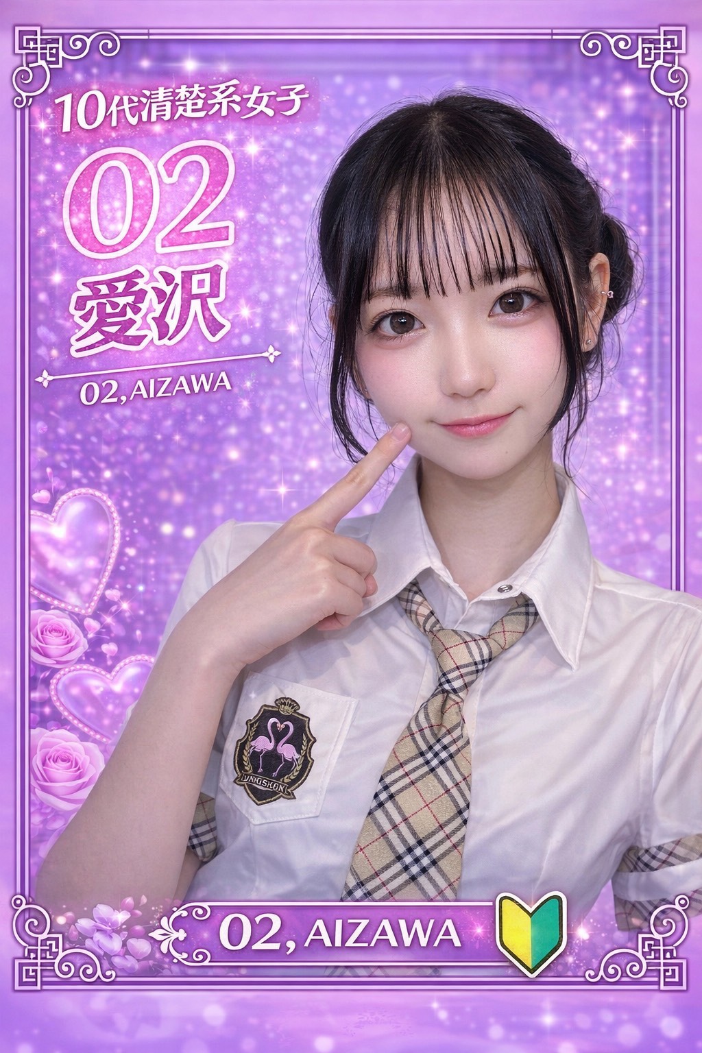 002.愛沢  あいざわ　×